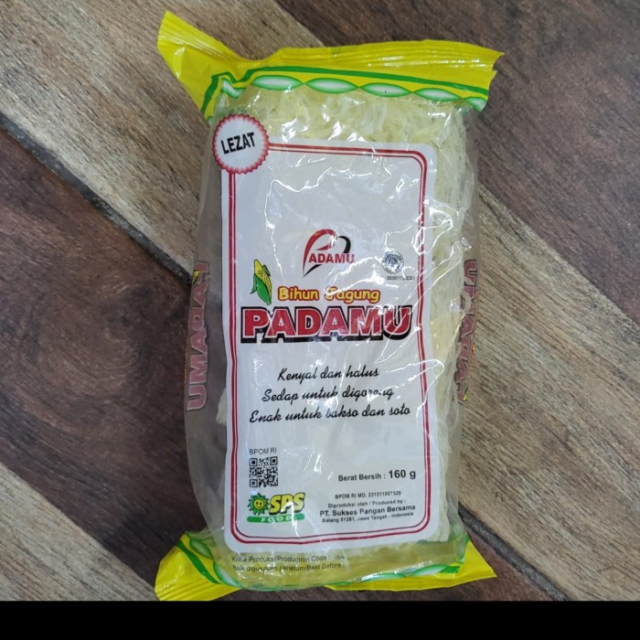 

PADAMU BIHUN JAGUNG 160 GR