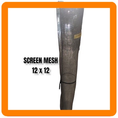 Ayakan atau screen mesh Custom Stainless SS 304 ukuran 12x12 mm beras Best Seller