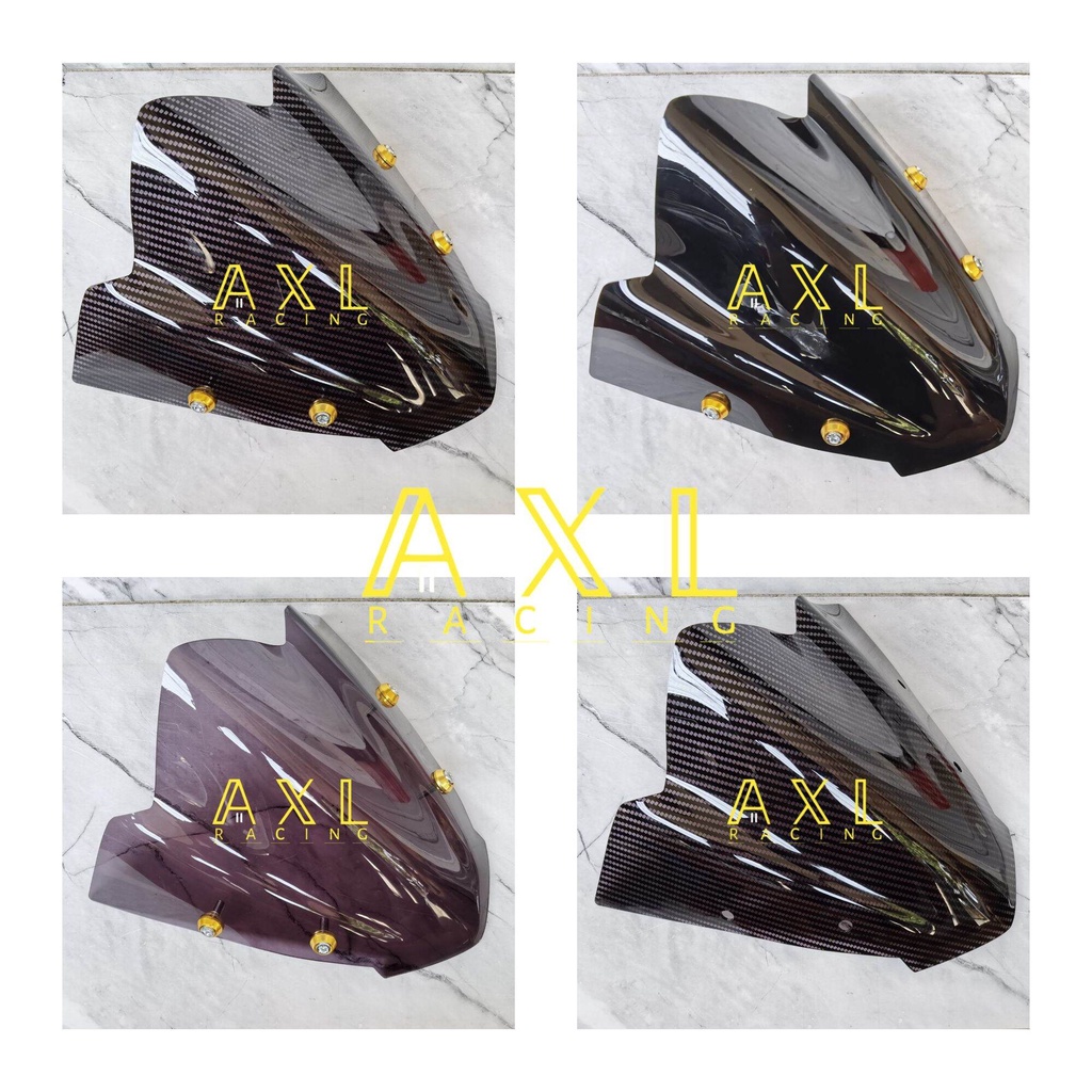 VISOR CARBON SATRIA FU FACELIFT 2013 2014 2015 WINDSHIELD SATRIA FU FACELIFT CARBON