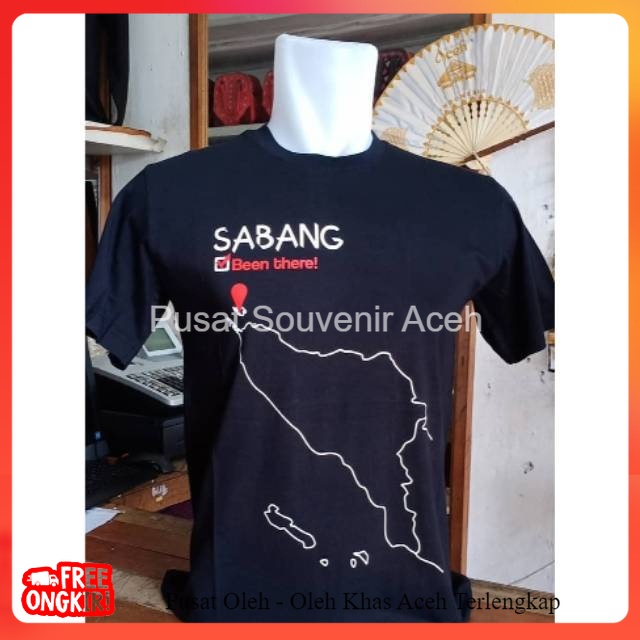 BAJU KAOS ACEH BAHAN DISTRO COMBED/SABANG / FASHION PRIA/KAOS ACEH