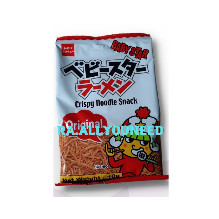 

Baby Star Crispy Noodle Snack Original 40 gram