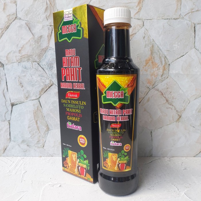 

Classica2106 Madu Hitam Pahit Ramuan Herbal Ekstrak Mecca 500 Gram