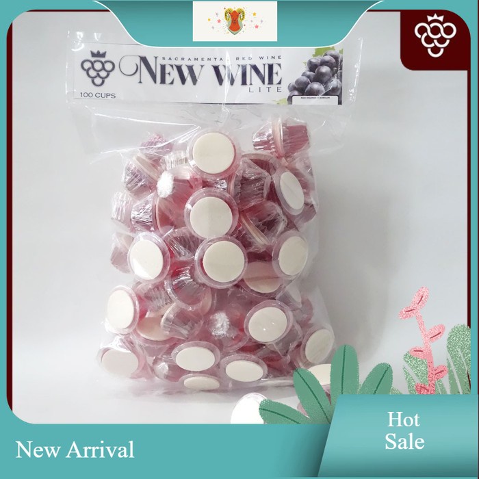 

Paket Anggur Perjamuan Kudus Lite + Hosti Polos - isi 100