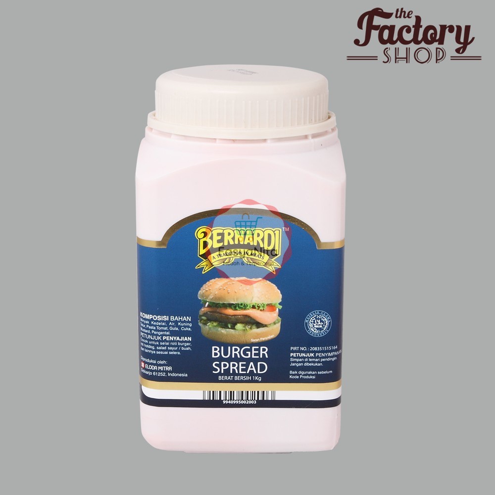 

Bernardi Burger Spread 1kg