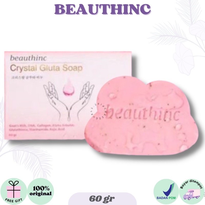 Beauthinc Crystal Gluta Soap 60gr