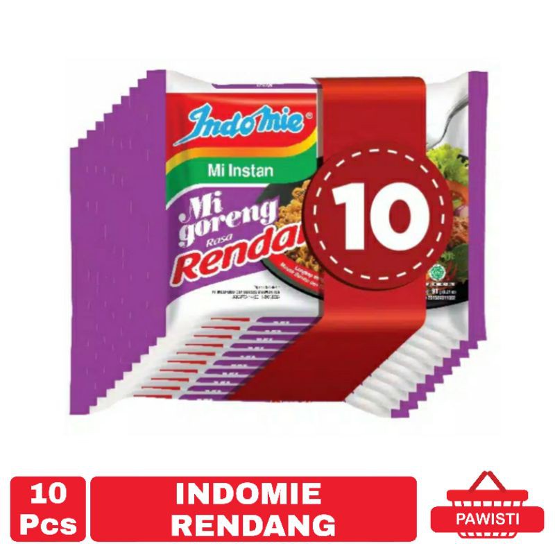 

10 PCS - INDOMIE GORENG rasa RENDANG