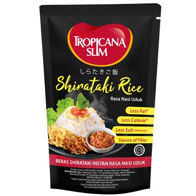 

Tropicana Slim Shirataki Rice Rasa Nasi Uduk [72 gr]