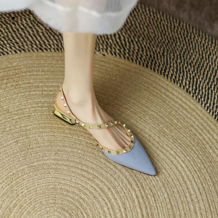 [ COD✅ ] Aroana Zone Bahasa Perancis Gaya 2025 Musim Panas Baru Ujung Runcing Mulut Dangkal Paten Ku