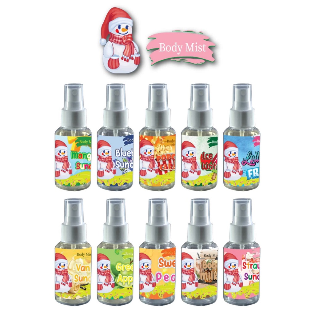 Parfum Mixue 70ml Premium / Body Mist Mixue Parfum Unisex / Parfum Ice Cream Mixue Best Seller { sul