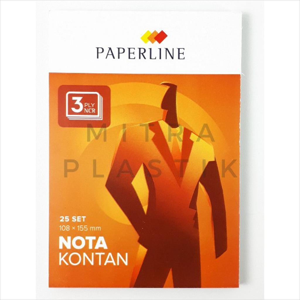 

Nota Kontan Paperline Rangkap 3 Kecil Bon PPL Tiga Ply