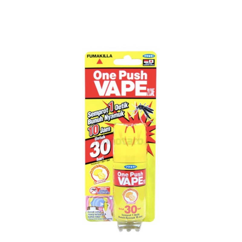 Vape One Push Pembasmi Nyamuk Lemon/Orange 1 pcs