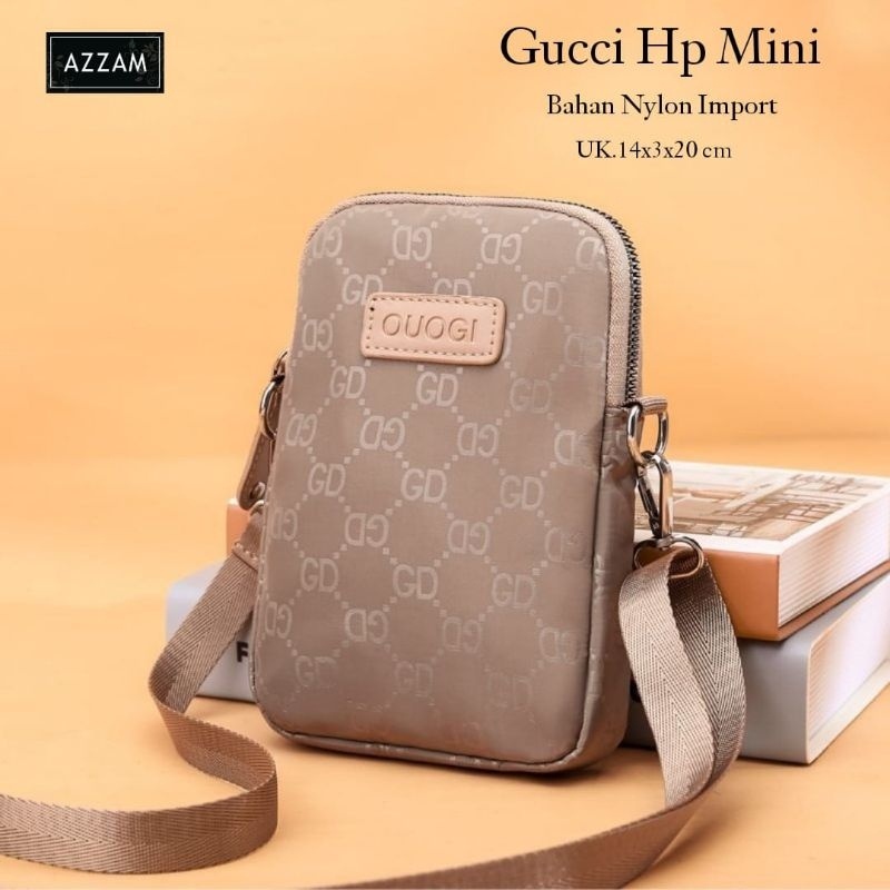 TAS SELEMPANG WANITA MINI HP IMPORT BY ORI AZZAM Real pict 100%