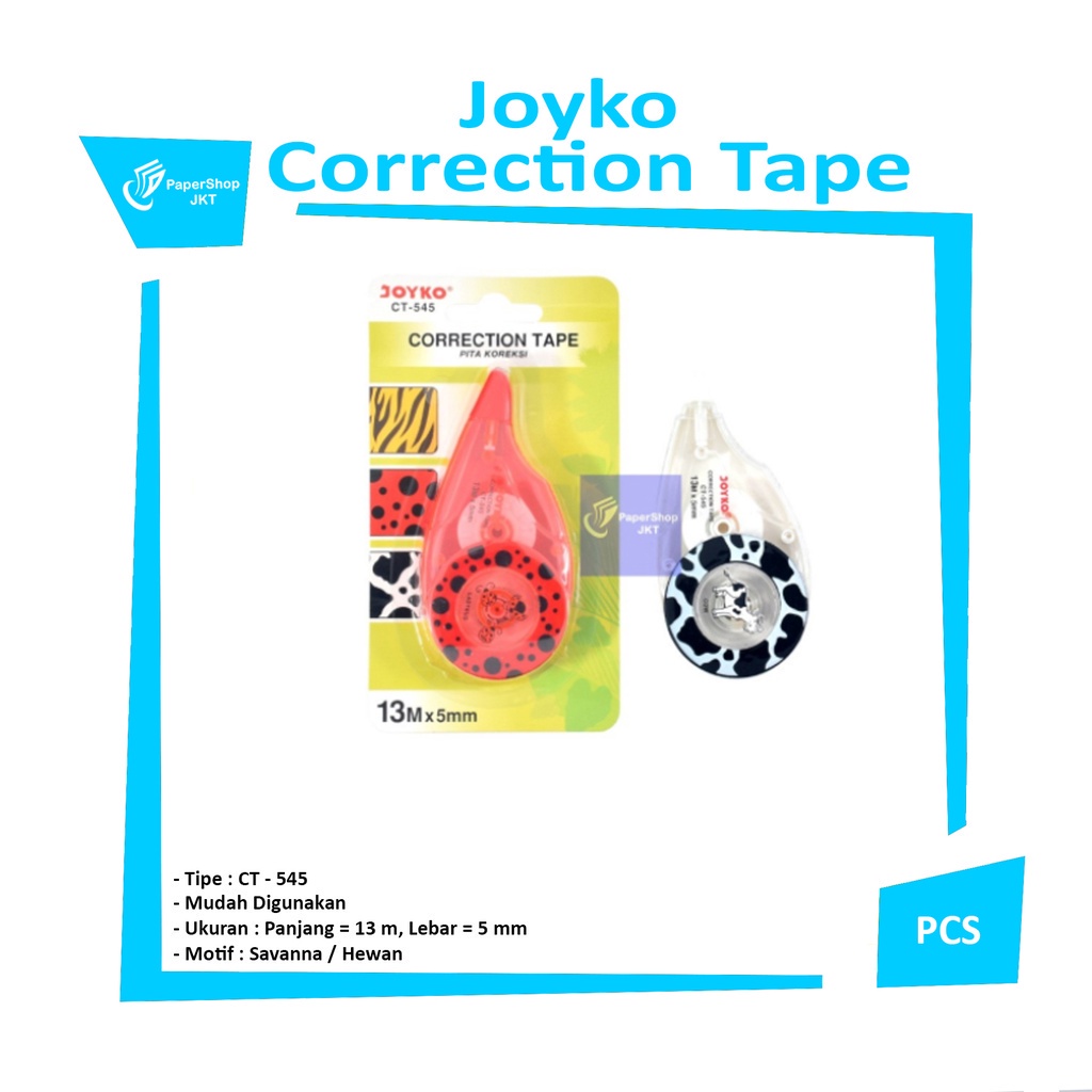 

JOYKO - Correction Tape CT-545 - Pcs