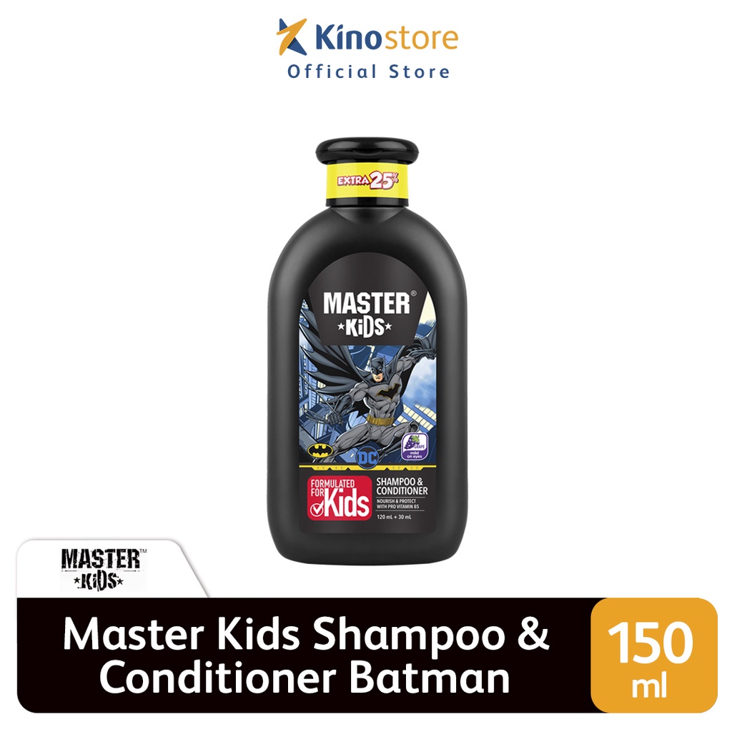 Master Kids Shampoo &amp; Cond Batman 150 ml