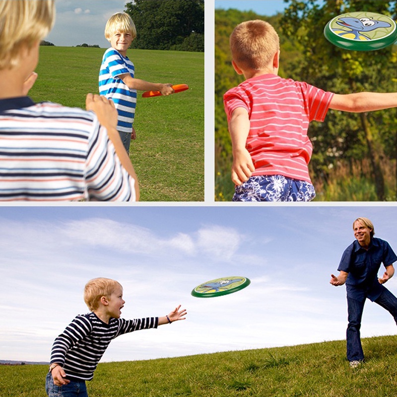 Mainan Piringan Terbang Fleksibel Di Luar Ruangan Olahraga Halaman Belakang Pantai Lucu Foldable Flying Disc Piringan Bermain Klasik Untuk Anak Dan Dewasa