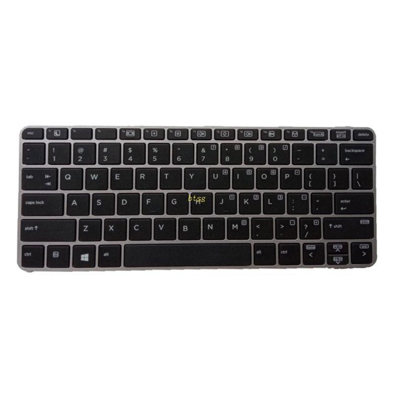 Btsg Layout US Keypad Keyboard Laptop Tanpa Titik Untuk HP EliteBook 725g3 725 G4