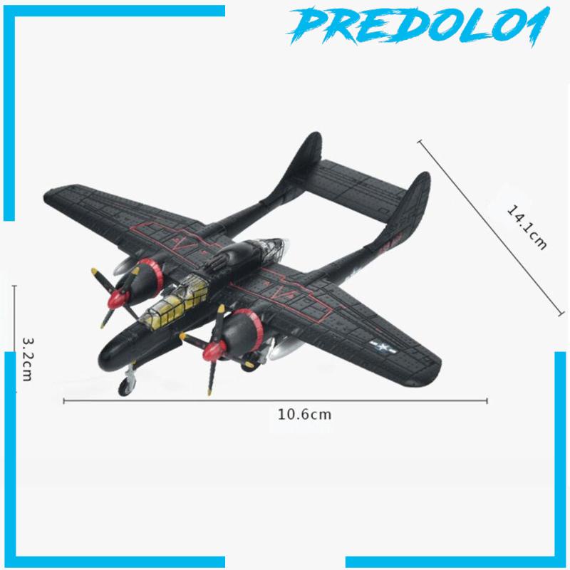 [Predolo1] 1per144model Pesawat Pengerjaan Halus Tahan Lama Souvenir Untuk Rak Bar Kamar Tidur