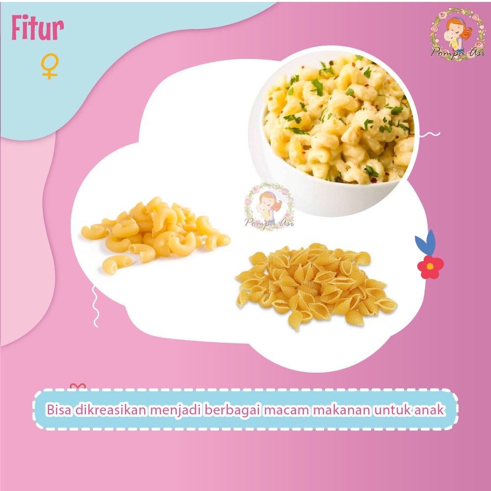 Baby Pasta Macaroni Sehat MPASI Bayi sehat