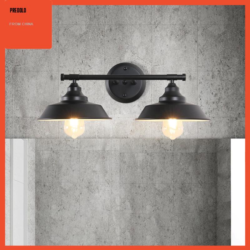 [Predolo] Industrial Wall Sconce Wall Lamp Perlengkapan Pencahayaan Garasi Ruang Makan