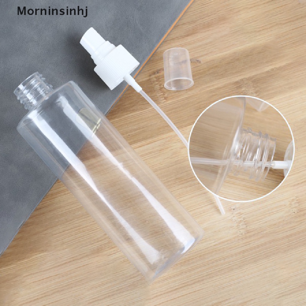 Mornin Botol Kosong Plastik Transparan Portabel Liquid Mini Bottle id