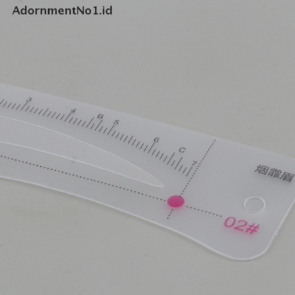 [AdornmentNo1] 12pcs Portable One Step Brow Stamp Shaping Kit Alat Makeup Definer Alis [ID]