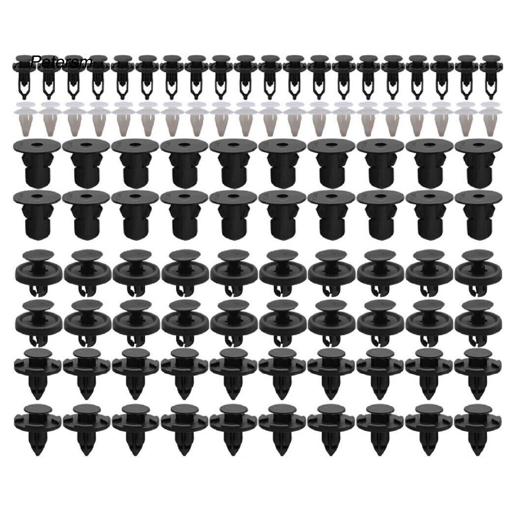Pp 100Pcs/Set Anti-Korosif Pengikat Rivet Body Mobil Plastik Push Pin Klip 52161-0200 67771-02030 90189-06013 Compact Untuk Lexus