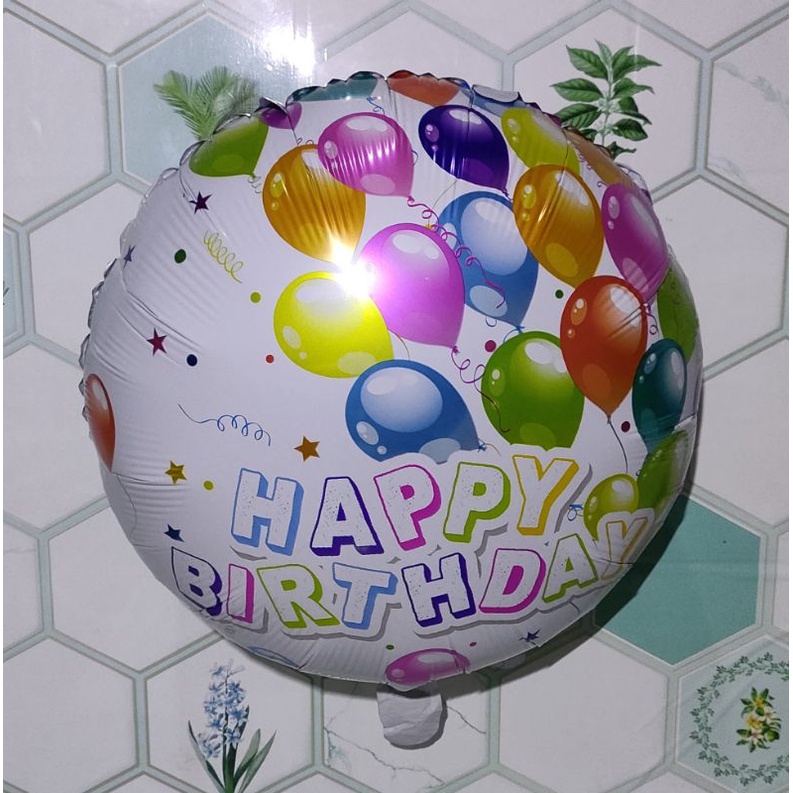 Balon Foil Happy Birthday