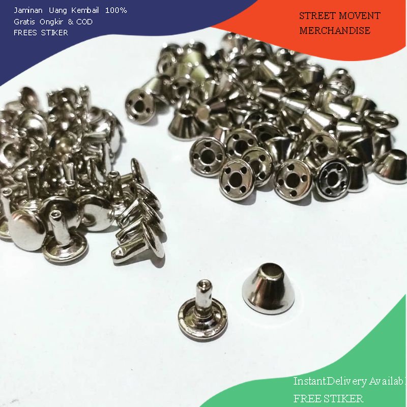 ready cod free stiker Spike topong ember,kokoh anti copot,Spek topong,spike , jual spike perbungkus 