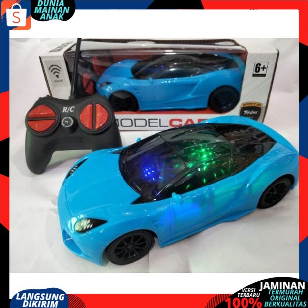 MAINAN ANAK MOBIL REMOTE CONTROL Berlampu Mclarn remot kontrol sedan RC bugatti ferrariy Lampu disco