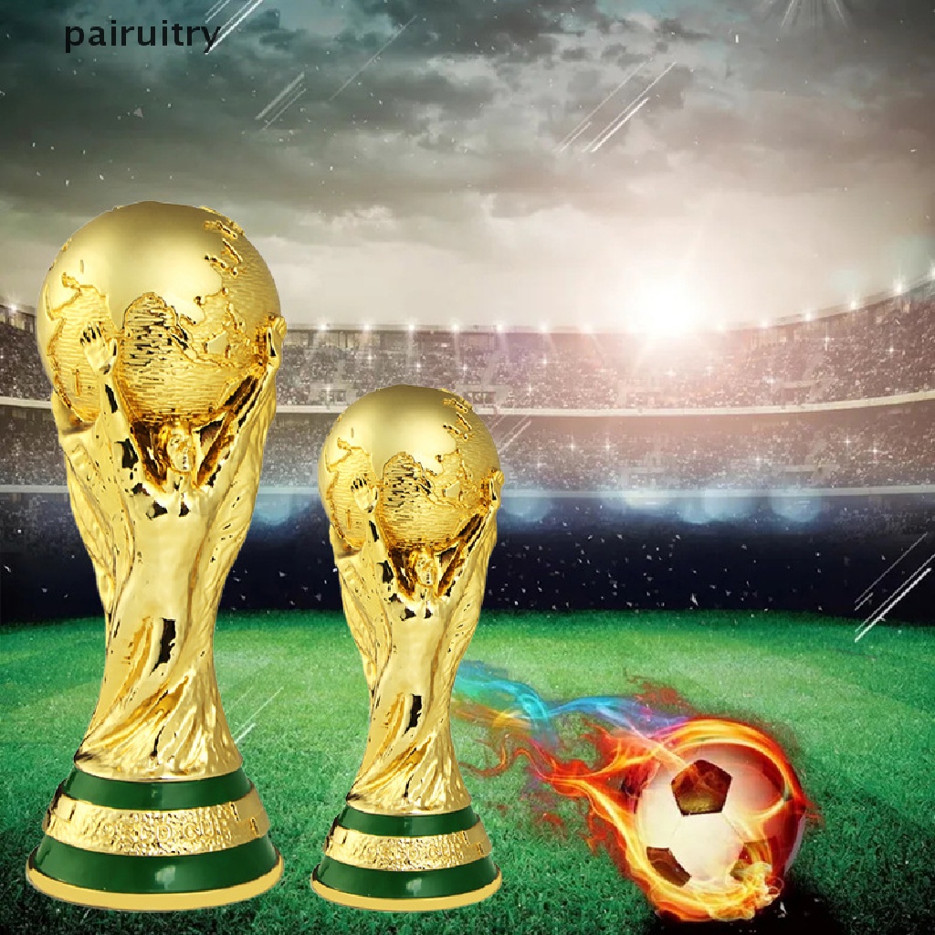 Piala Sepak Bola Piala Dunia PRT Replika Resin Model Piala Kipas Sepak Bola Souvenir Hadiah PRT