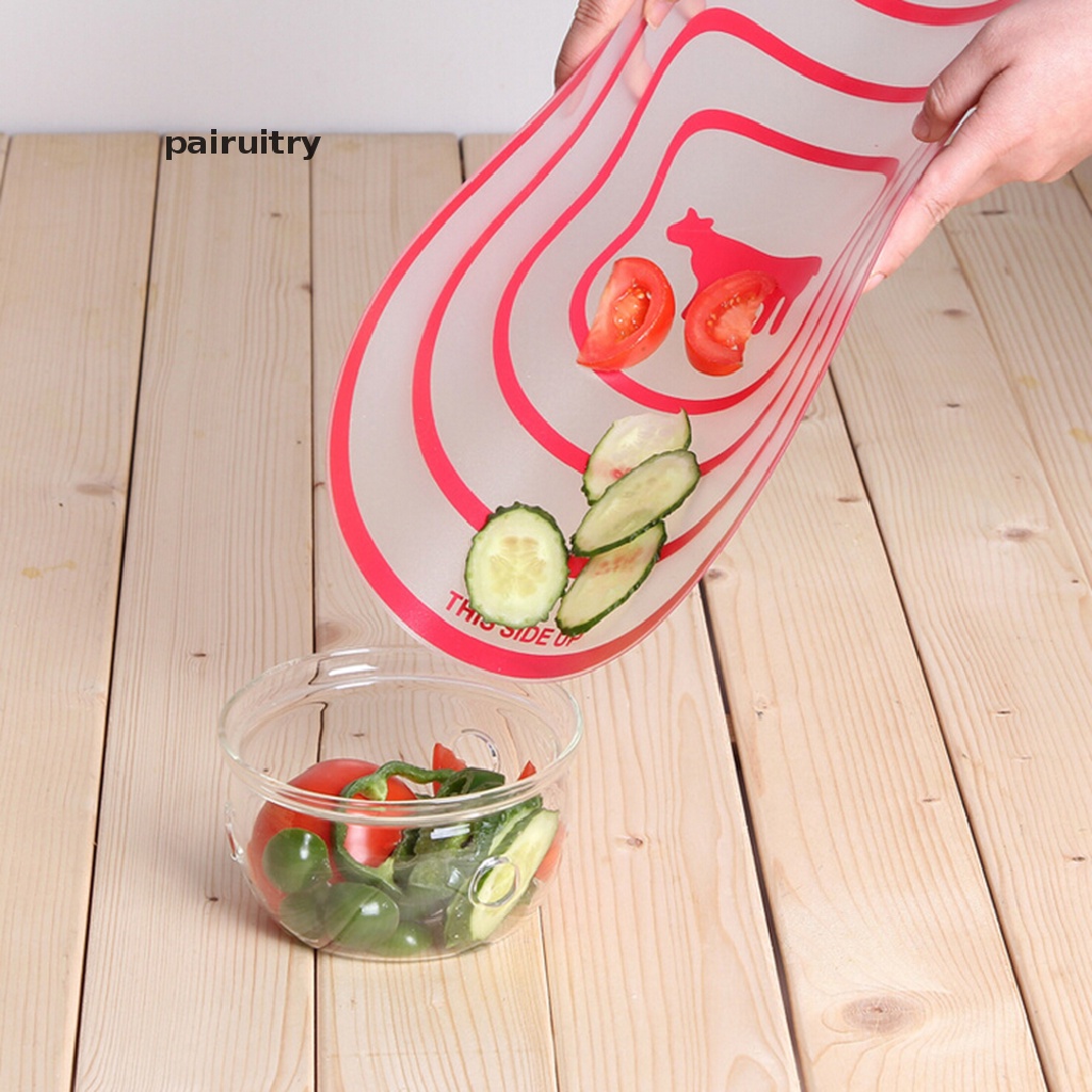 Prt Talenan Plastik Dapur Cutg Flexible Chopping Vegetable Fruit Mat Board PRT Ultra-Tipis