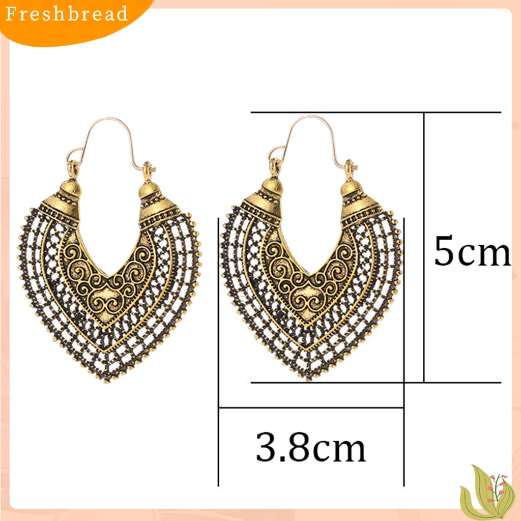 &lt; Freshbread &gt; Anting Wanita Bohemian Alloy Wanita Bohemian Liontin Telinga