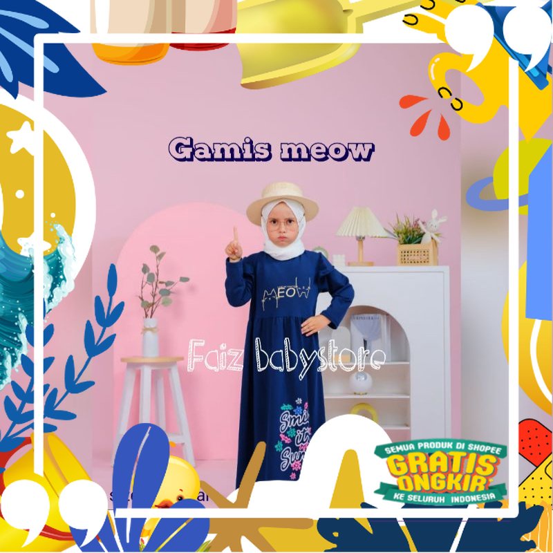 (COD) GAMIS MAUDY BABYTERRY IMPORT SIZE 3-8 TAHUN/GAMIS ANAK/GAMIS LUCU/GAMIS IMUT/GAMIS KEKINIAN/ k