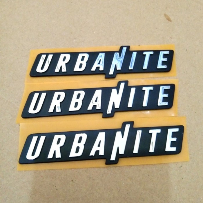 Emblem URBANITE Logo Merk Tulisan Urbanite