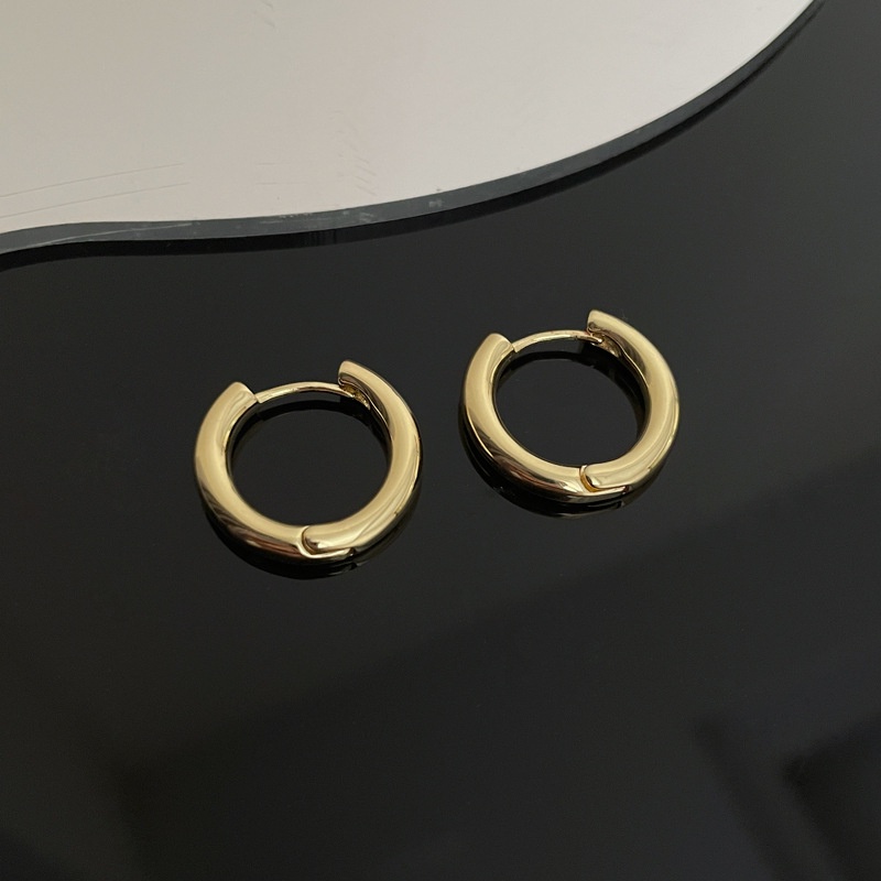 Anting Vegetarian Desain Niche Cincin Telinga Sensor Anting Perempuan2023Hiasan Telinga Lingkaran Baru