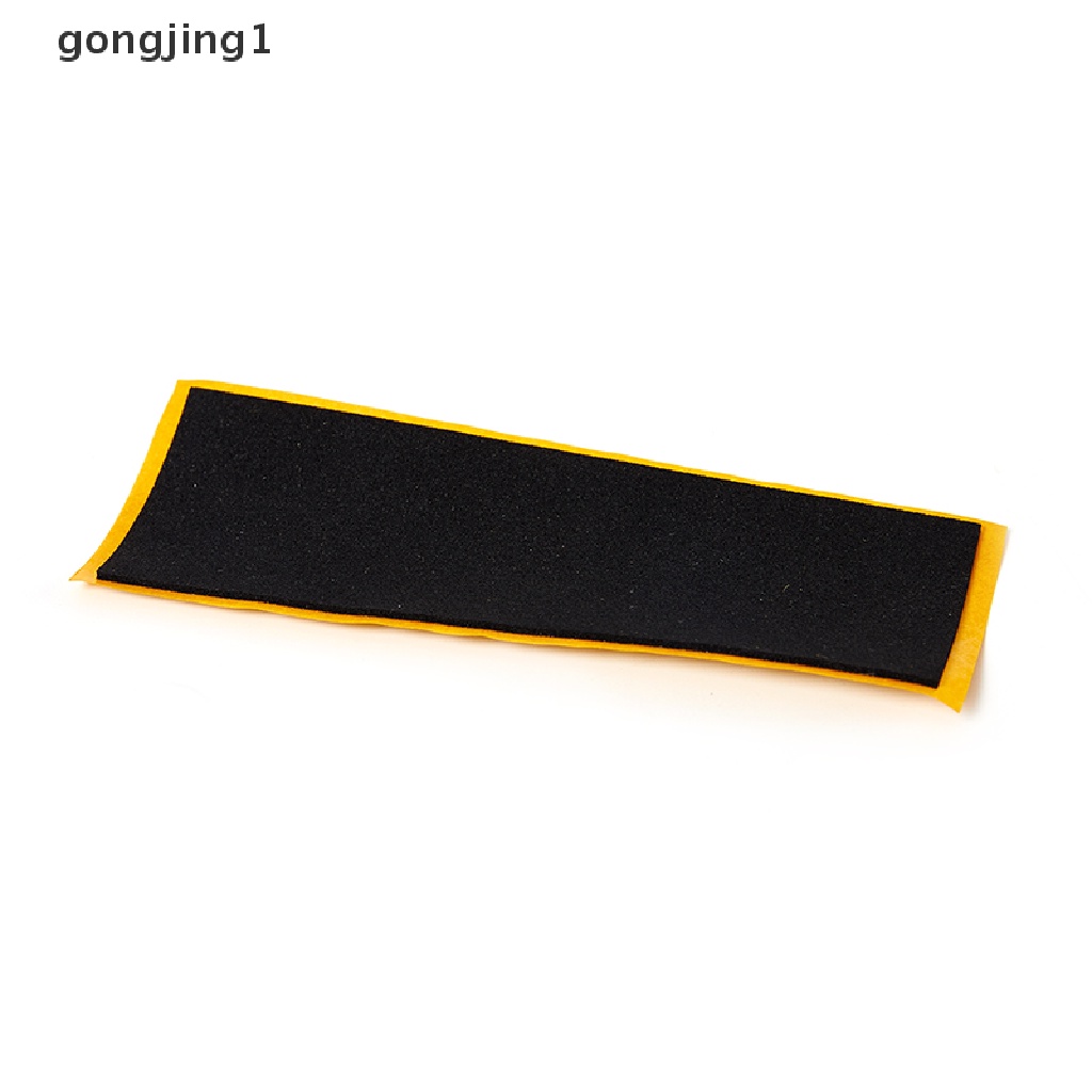 Ggg 10PCS Fingerboard Deck Uncut Tape Stiker Busa Hitam Grip Tape Stickers ID