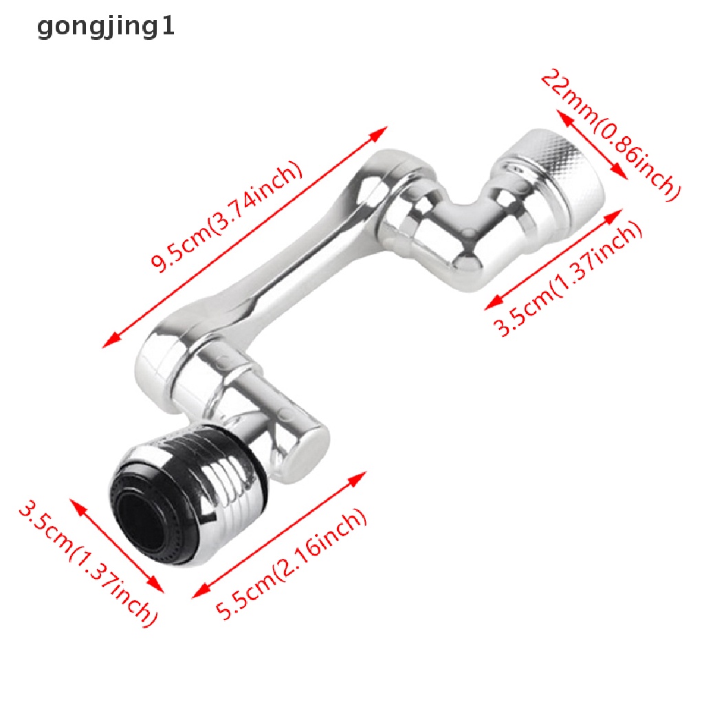 Ggg 1080derajat Rotag Keran Universal Dapur Aerator Putar Faucet Wide Angle Swivel Splash Filter Faucet Extender Untuk Kamar Mandi ID