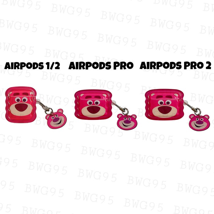 Airpods Case Lotso Bear / Airpods Pro Case Bear Lotso / Airpods Pro 2 Case Lotso Bear