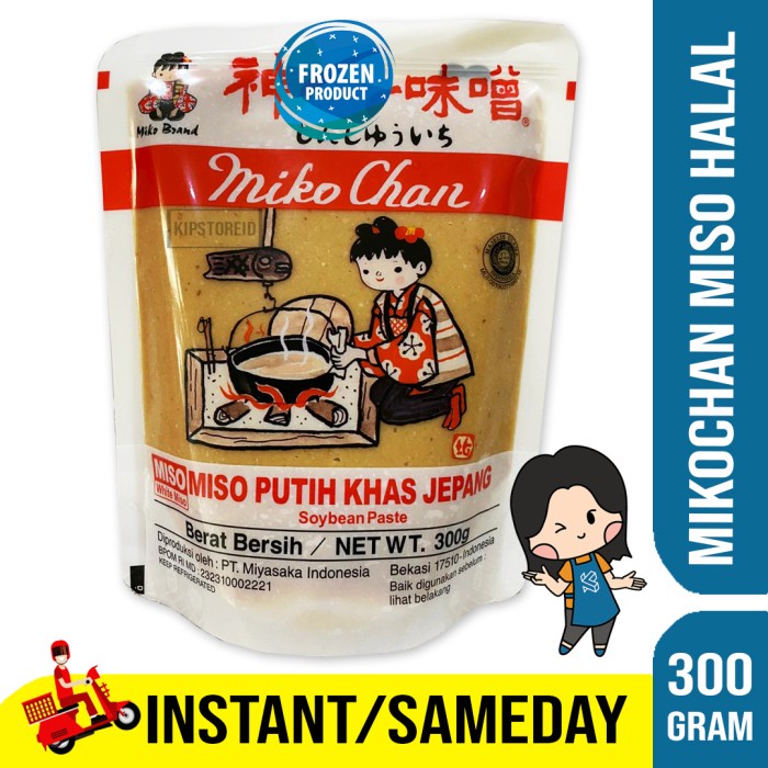 

[Ready Stock]cod MIKOCHAN MISO PASTE HALAL 300 GR | MIKOCHAN TAUCO PUTIH JEPANG HALAL
