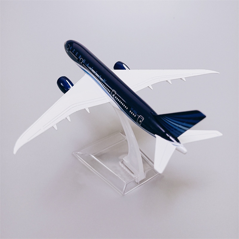 Azal Azerbaijan Airlines Boeing 787model Pesawat B787 Diecast Metal Passenger Plane Mainan Pesawat