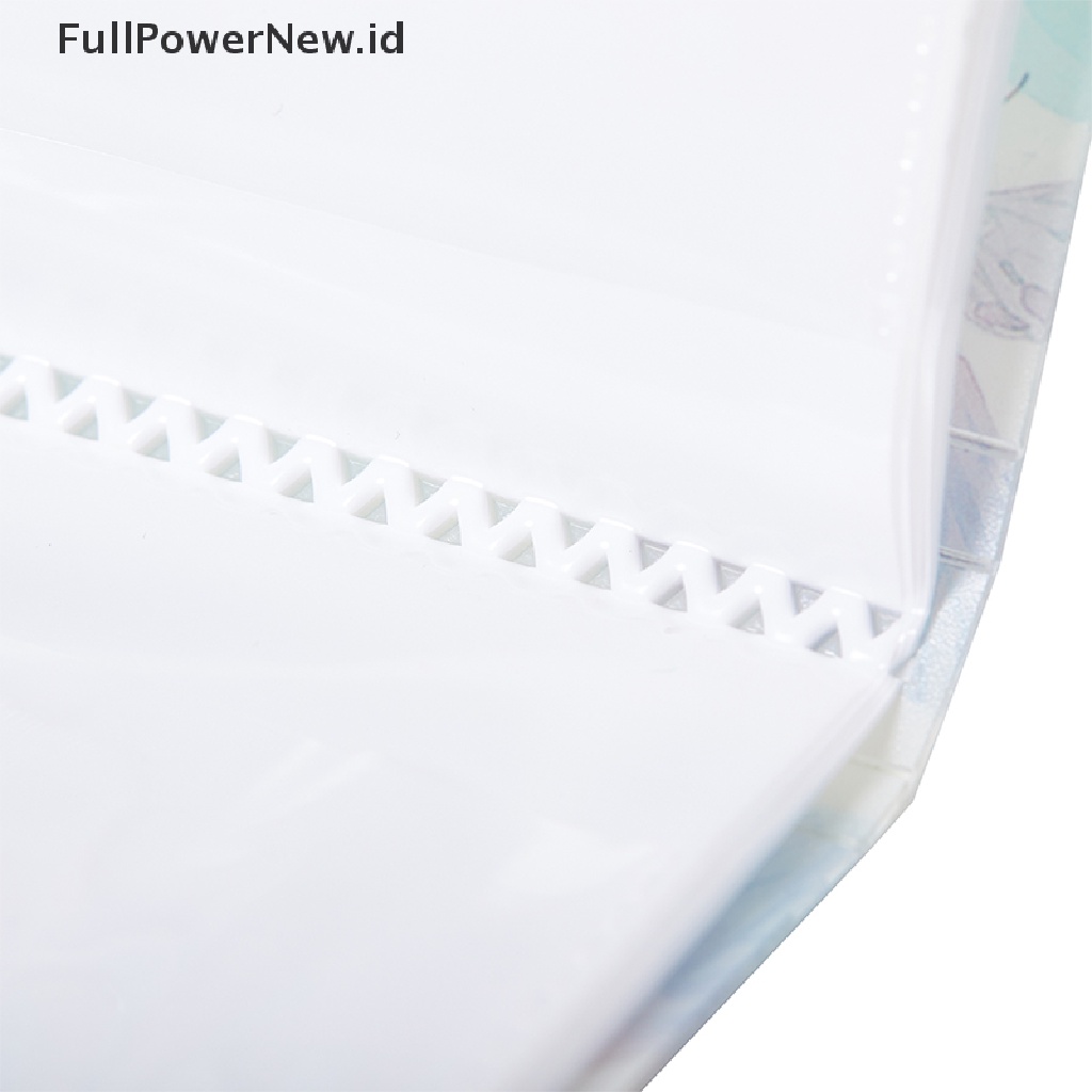 Power 120slot Stiker Kuku Album Buku Penyimpanan Kosong Collecg Water Decal ID