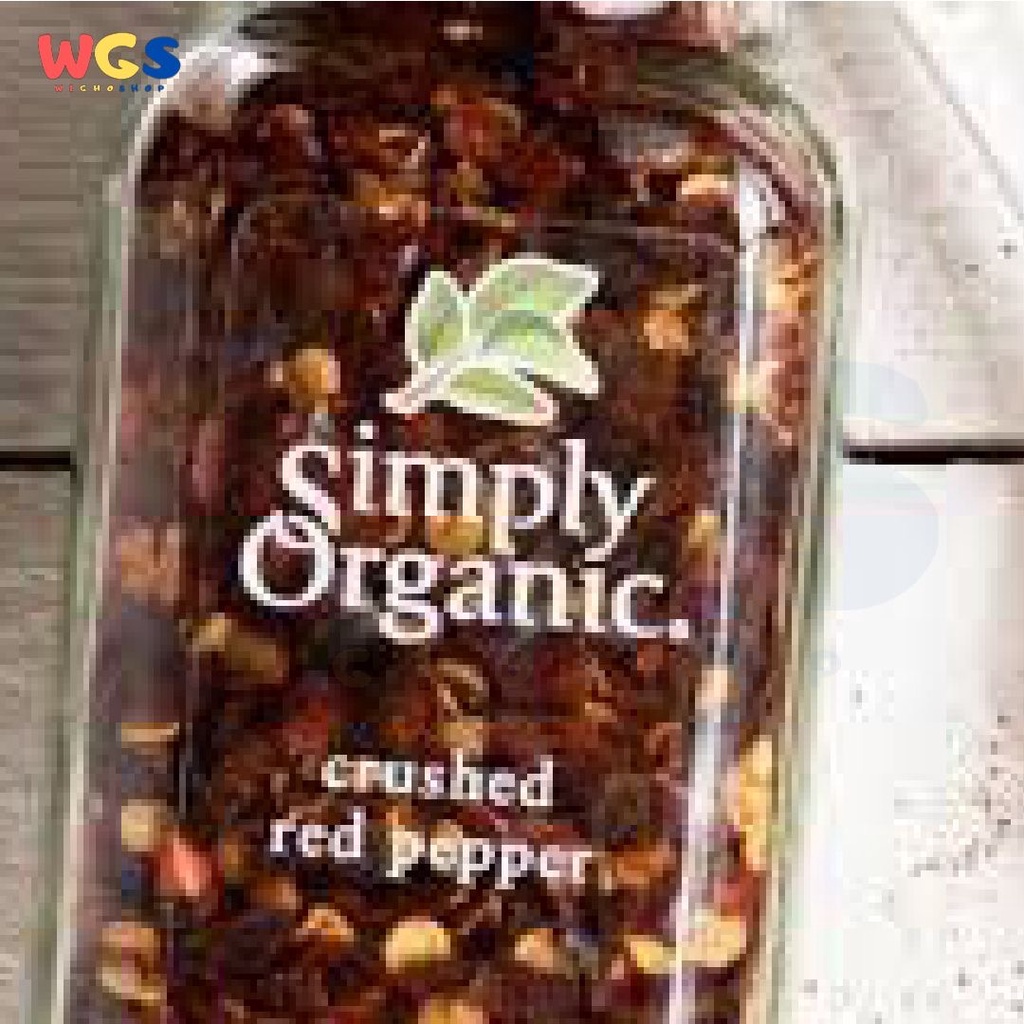 Simply Organic Crushed Red Pepper 1.59oz 45g