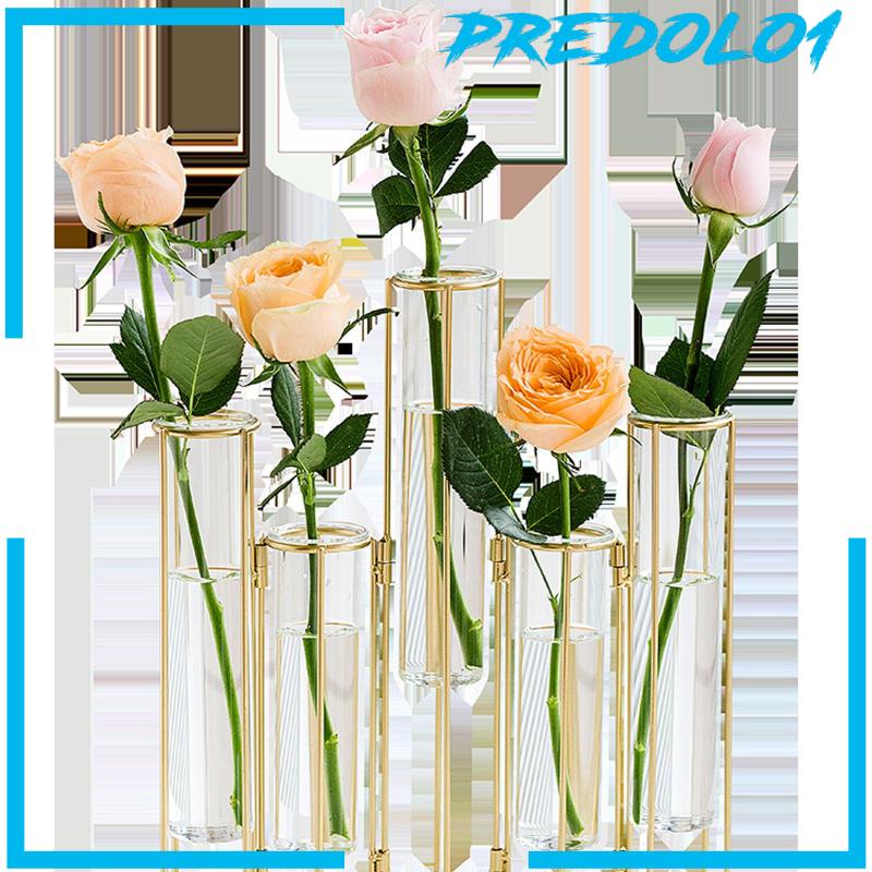 [Predolo1] Vas Bunga Engsel Test Tube Vas Bunga Test Tube Vase Decor