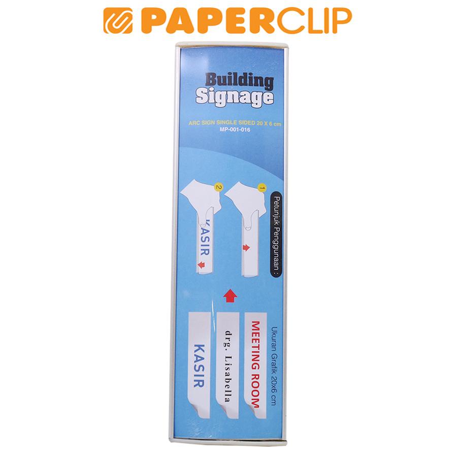 

SIGN ACRYLIC SINGLE UKURAN 20x6cm WALL