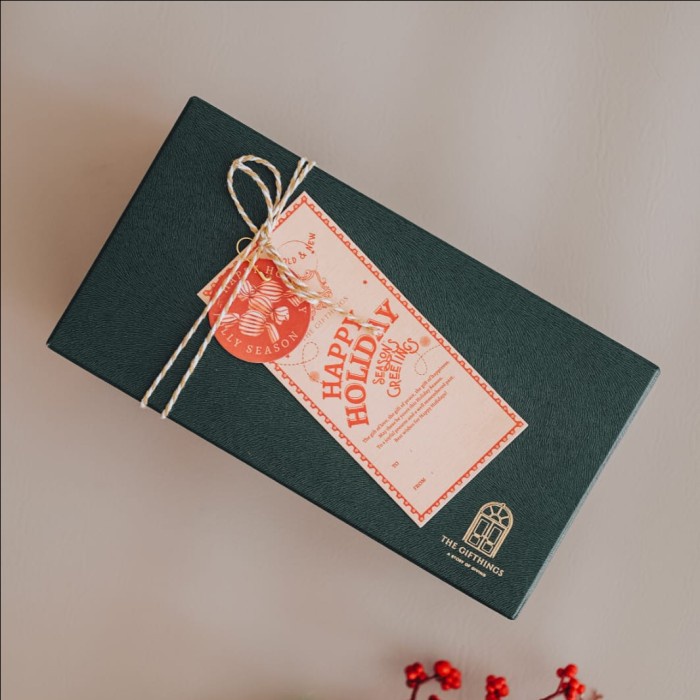 

✨NEW✨ -NOEL- Thegifthings christmas hampers natal / parcel new year / cookies - Navy Blue- 1.1.23