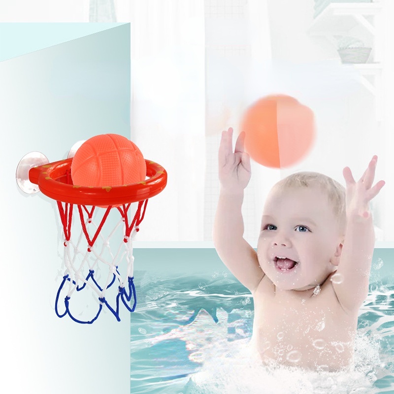 Baby Shower Room Mandi Shooting Basket Room Mainan Bayi Bermain Air Mainan Anak