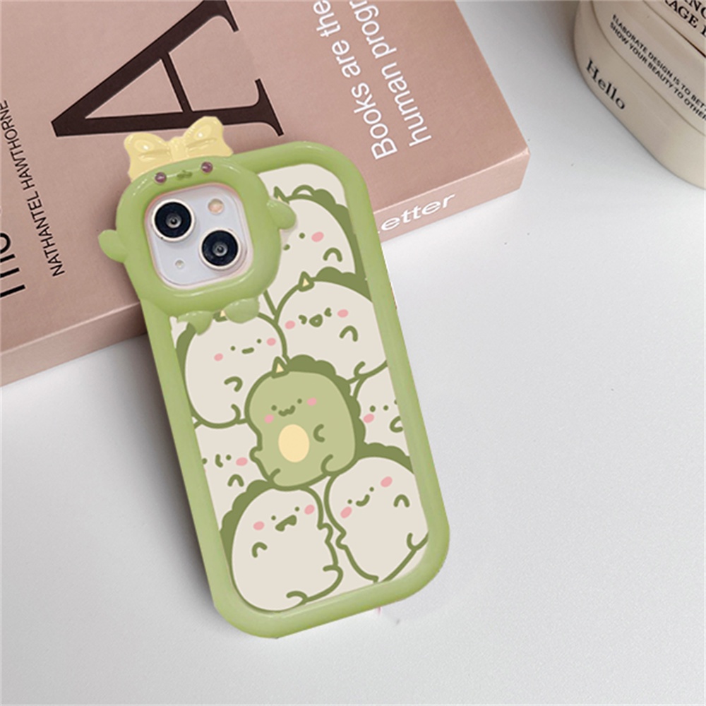 Casing Dinosaurus Lembut Redmi Note11 Pro Note 11S 10C 10A 10 9C 9A 9T 9 Note10 5G 10s Note9 Note8 Poco X3 NFC M3 Ducks Silicone Phone Case Cover