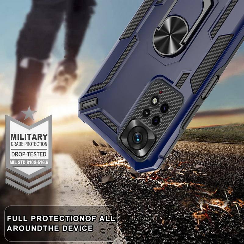 Case Cincin Bahan Metal 360derajat Untuk Moto G9 Play Plus Power G100 EDGE G30 Power Magnetic Holder protect cover Untuk Moto G71 G60 G60S G50 G52 G20 G10