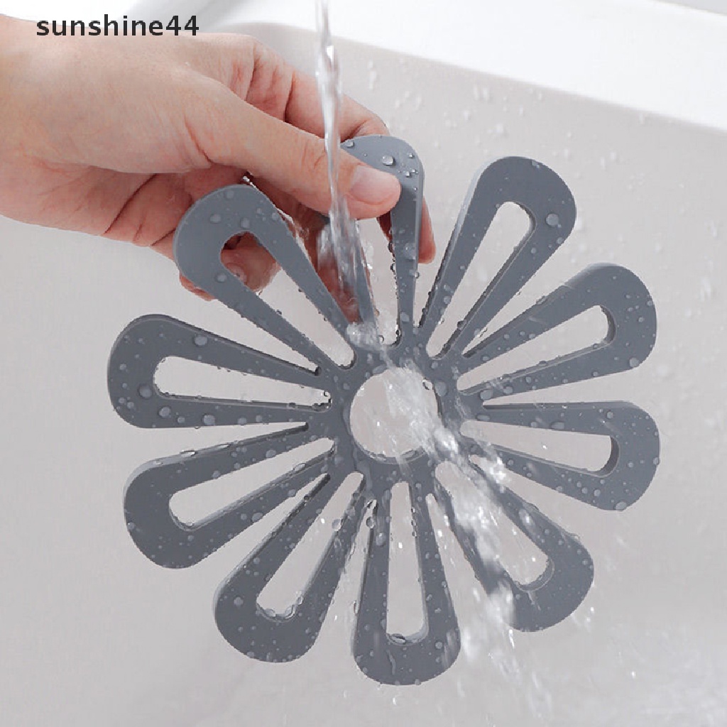 Sunshine Alas Panci Dapur Bentuk Bunga Tempat Panci Untuk Hot Pot and Pans Holder Kitchen Insulation Coaster Hot Pad for Dishes ID