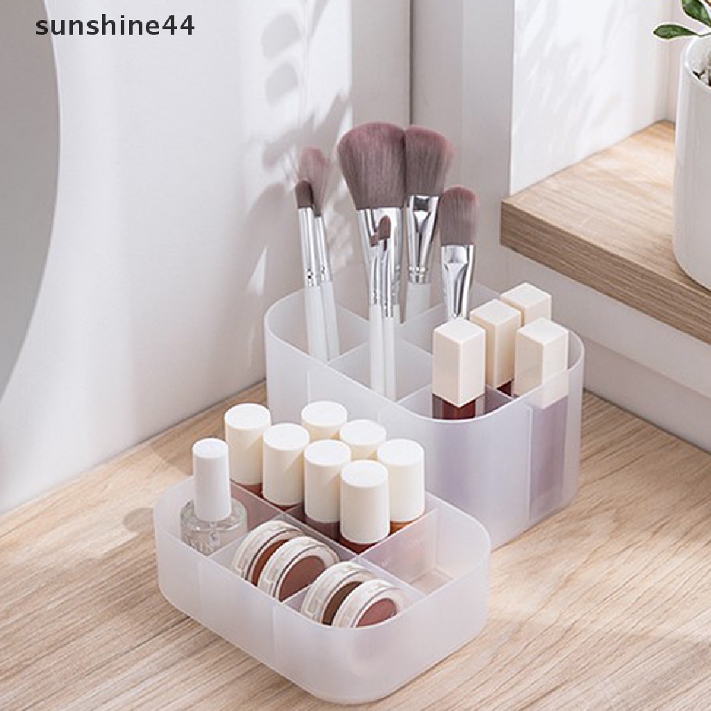 Sunshine Organizer Kosmetik Untuk Kamar Mandi Dresser Kamar Tidur Tahan Lama Kotak Makeup Organizer ID